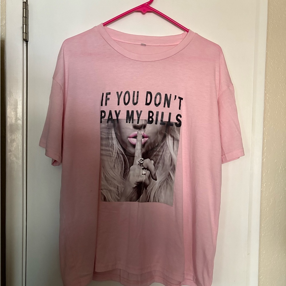 Pink Graphic T-Shirt